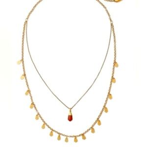 Kendra Scott multi layer Frieda necklace
